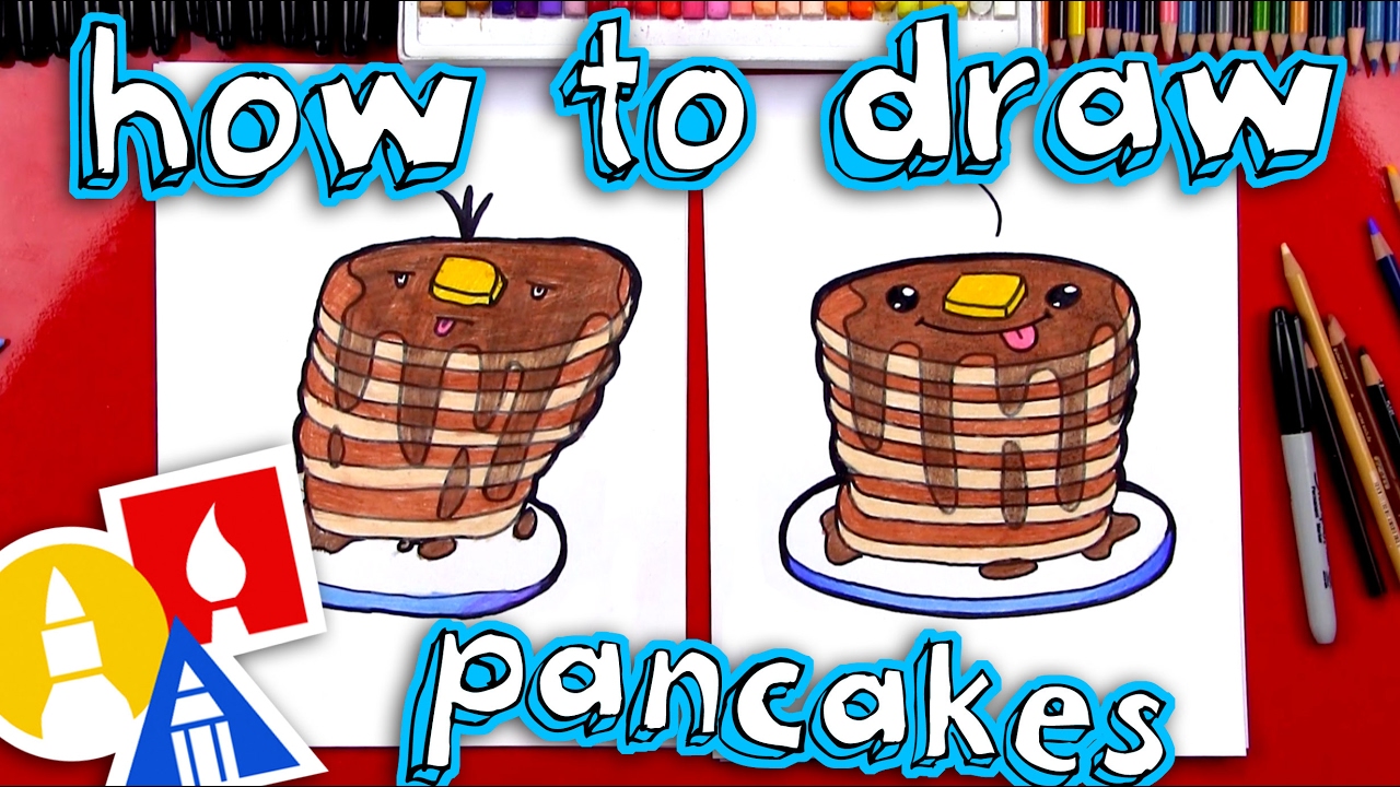 1280x720 how to draw pancakes - Kids Hub Drawing
