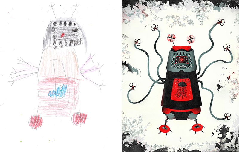 800x510 When Artists Bring Kids' Monster Drawings To Life - Kids Monster Drawing
