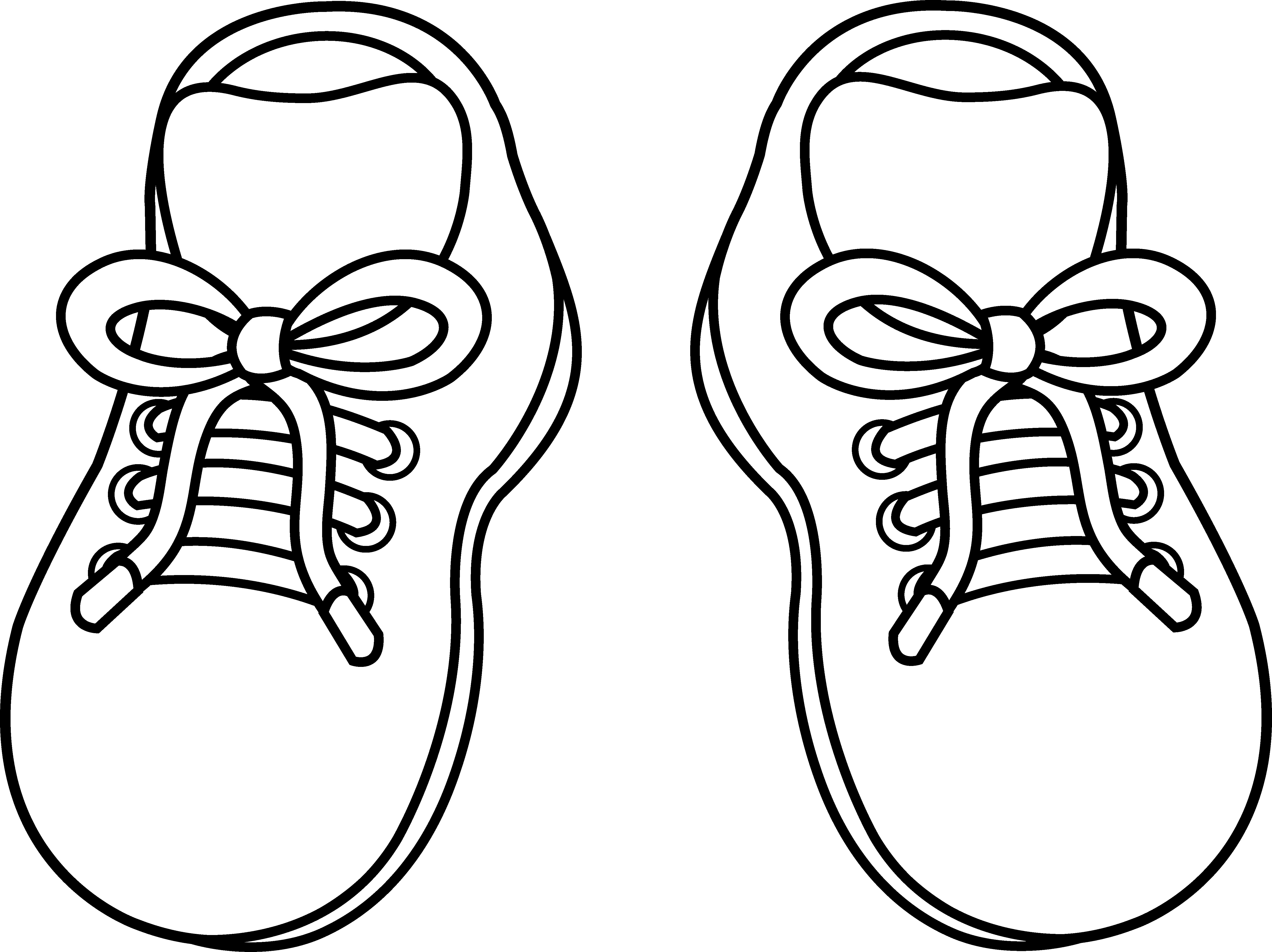 5540x4147 Drawing Shoes Kid For Free Download - Kids Shoes Drawing