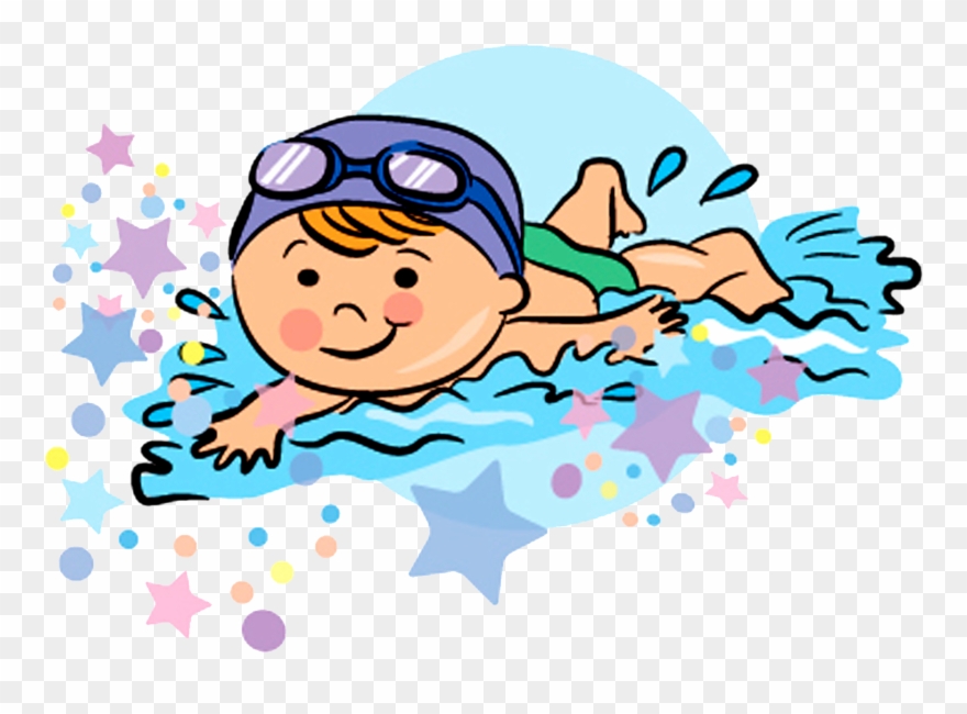 Kids Swimming Drawing at Explore collection of