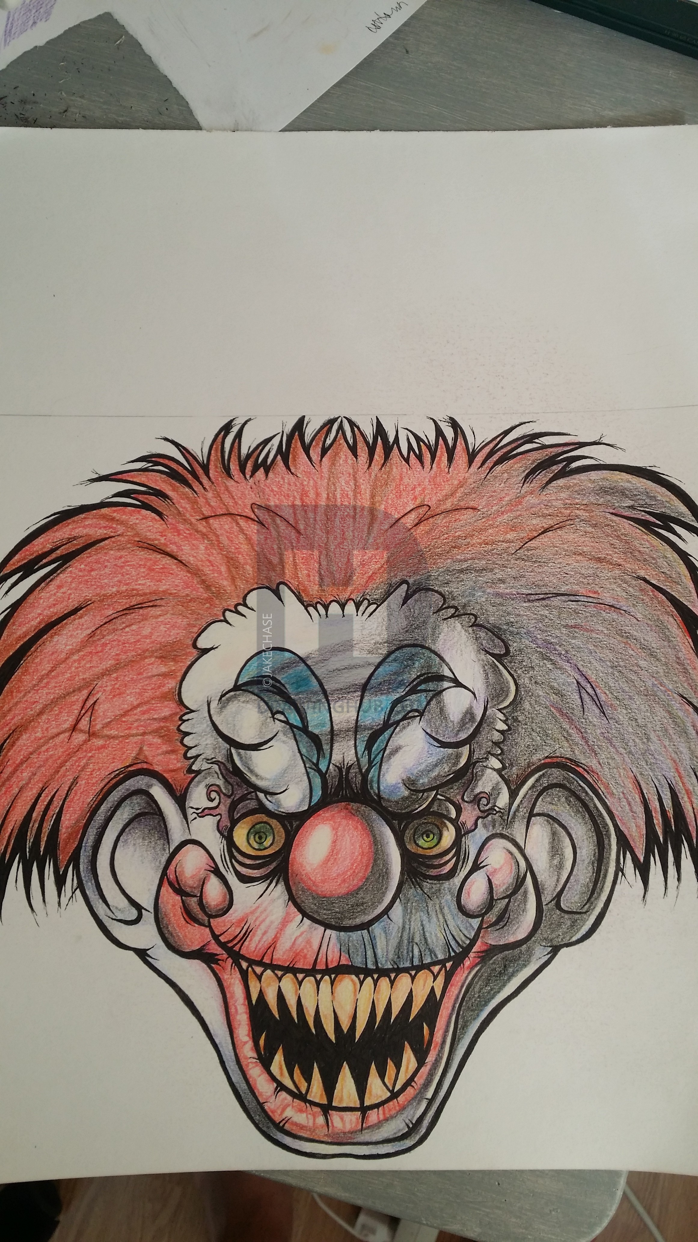 Killer Clown Drawings at Explore collection of