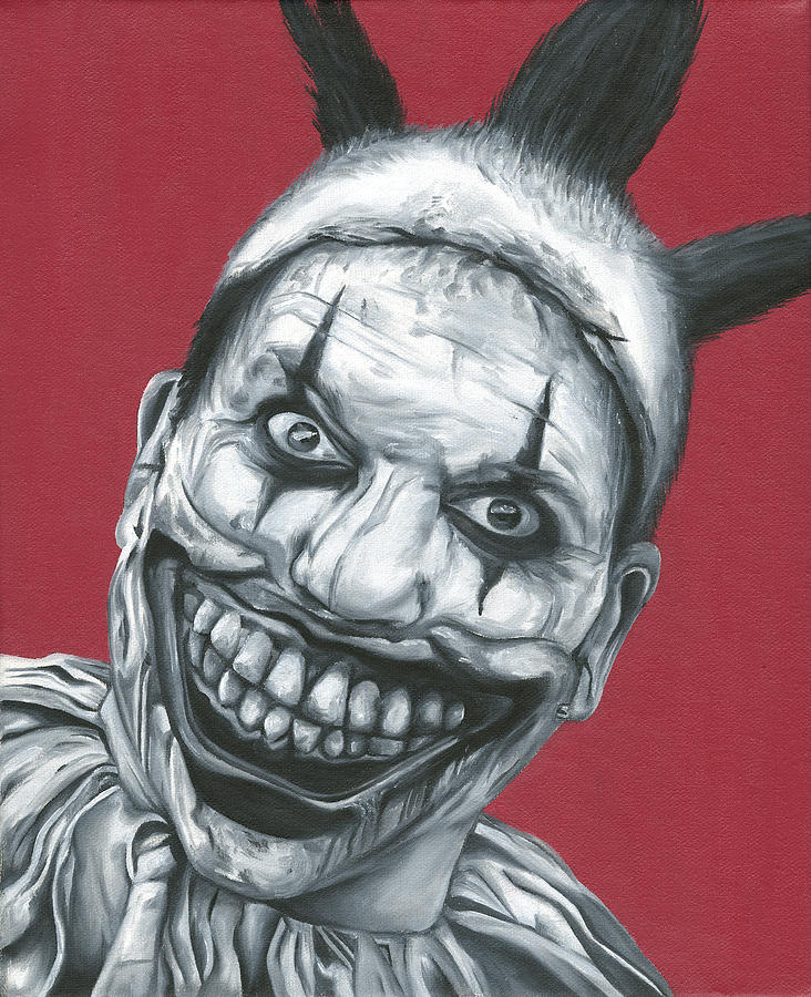 732x900 Killer Clown Paintings Fine Art America - Killer Clown Drawings
