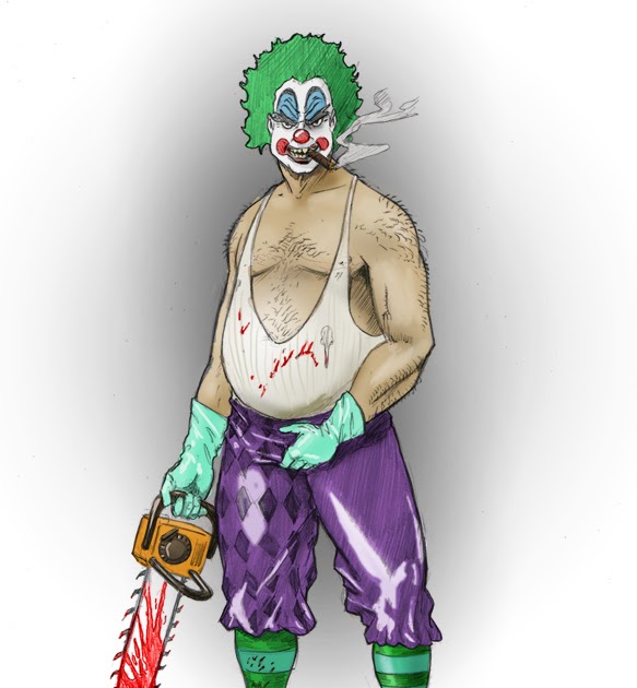583x630 Timberline Draw Blog - Killer Clown Drawings