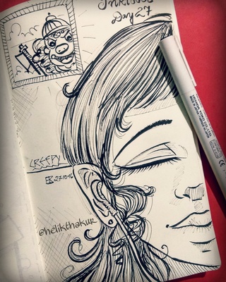 320x400 Killerclown Drawings On Paigeeworld Pictures Of Killerclown - Killer Clown Drawings