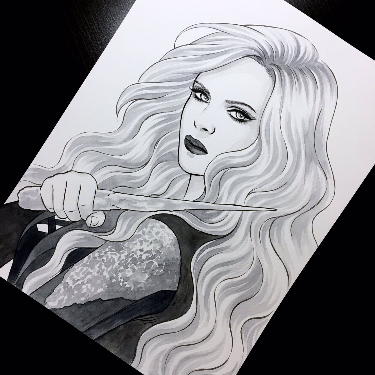 1200x1200 Killer Frost Drawing Art Drawing Skill - Killer Drawing