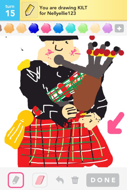 500x750 kilt drawings - Kilt Drawing