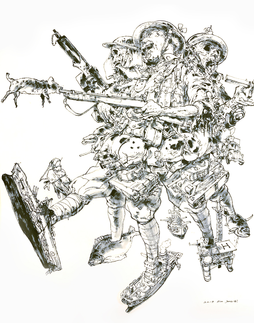 Kim Jung Gi Drawing at Explore collection of Kim