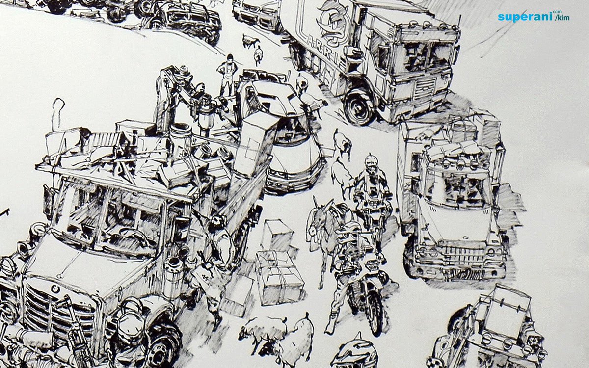 1200x750 kim jung gi us on twitter - Kim Jung Gi Drawing