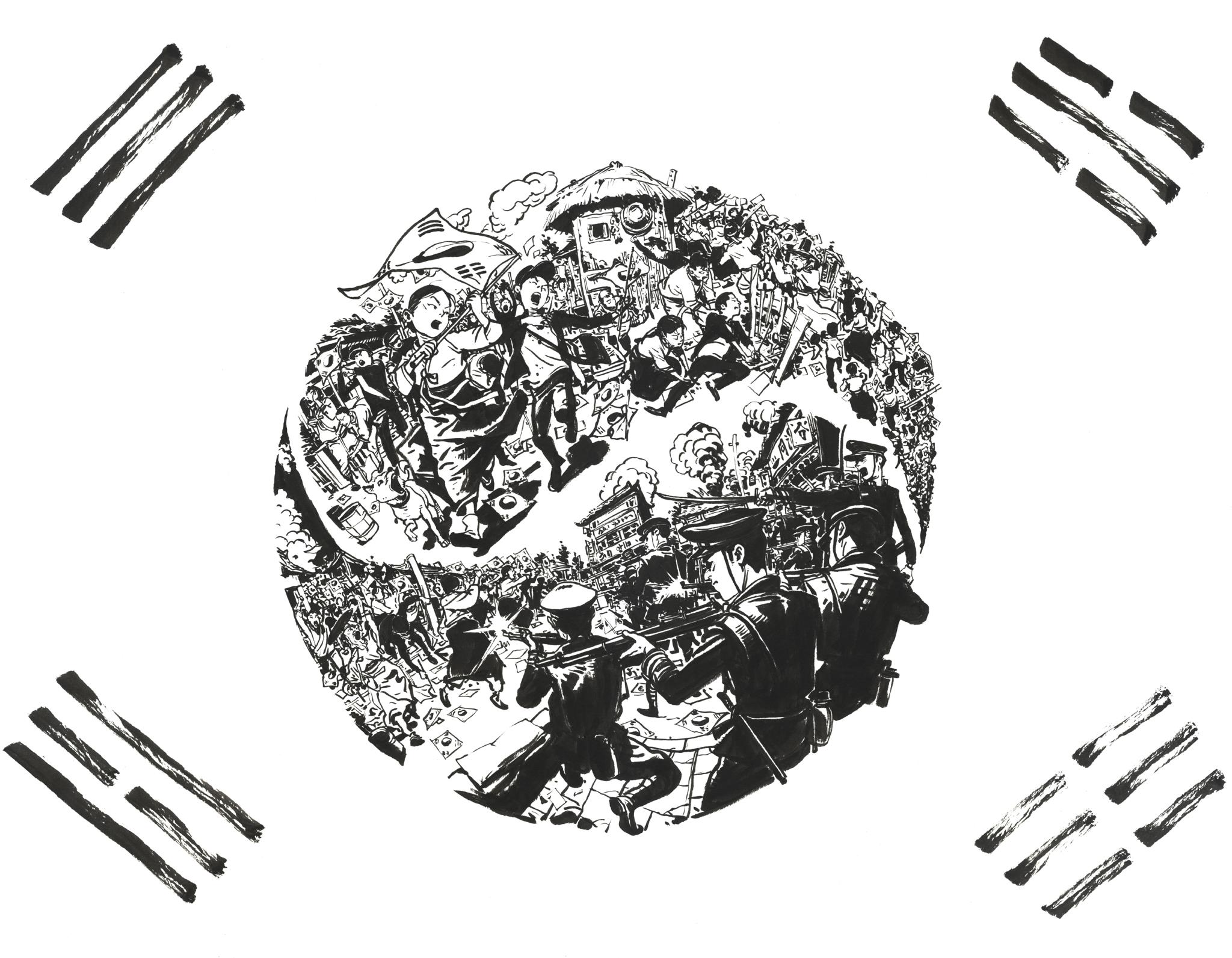 2048x1593 korean artist kim jung gi, known for drawings without references - Kim Jung Gi Drawing