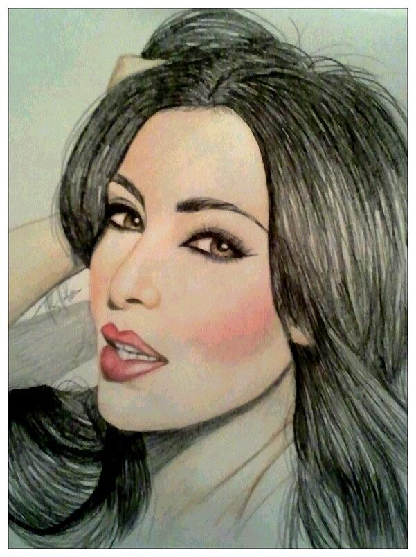 601x804 kim kardashian drawing - Kim Kardashian Drawing