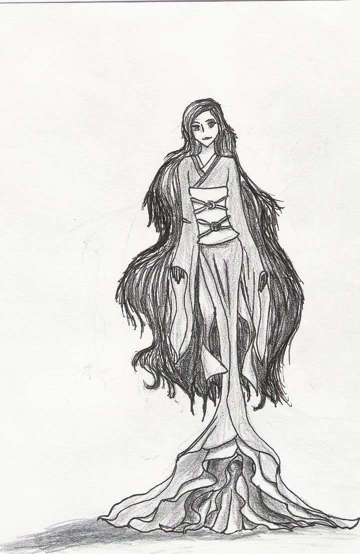 721x1108 kimono drawing - Kimono Drawing