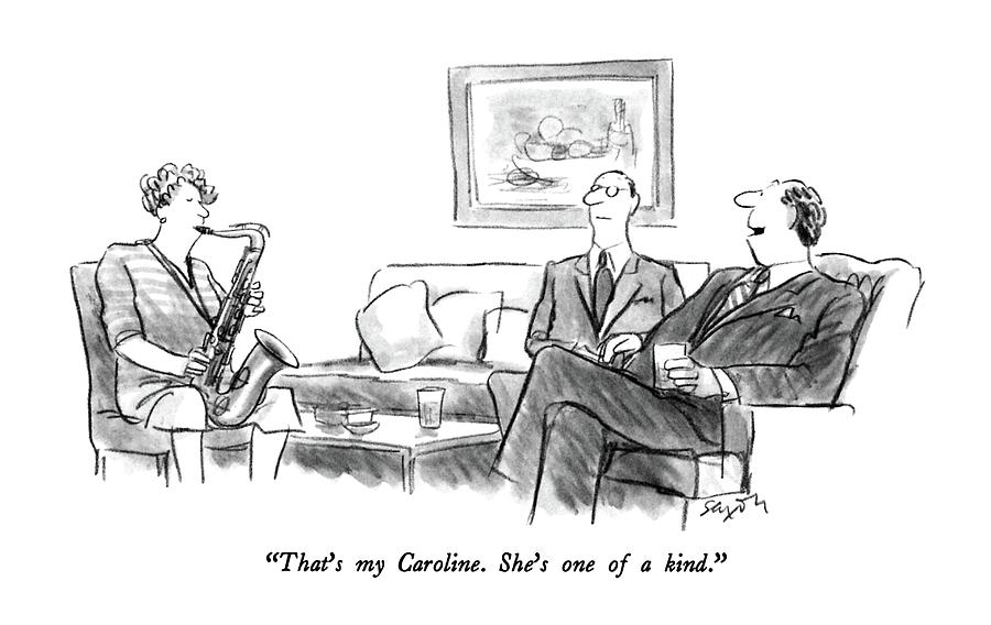 900x568 that's my caroline she's one of a kind drawing - Kind Drawing