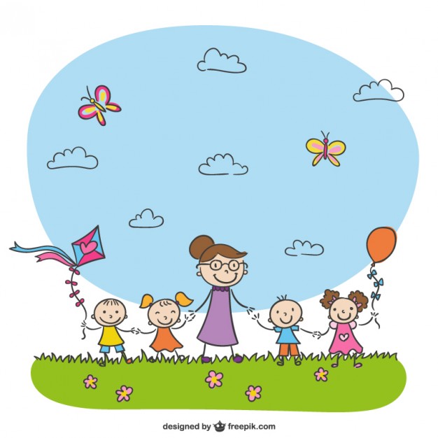 626x626 kindergarten drawing vector free download - Kindergarten Drawing