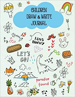 260x336 Children Draw Write Journal Colorful Doodle Primary Journal - Kindergarten Kids Drawing