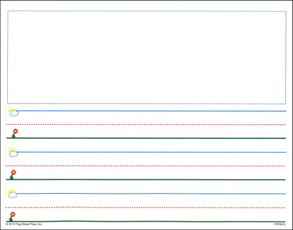 600x472 My Smart Start Drawing Story Book Landscape - Kindergarten Writing And Drawing Paper