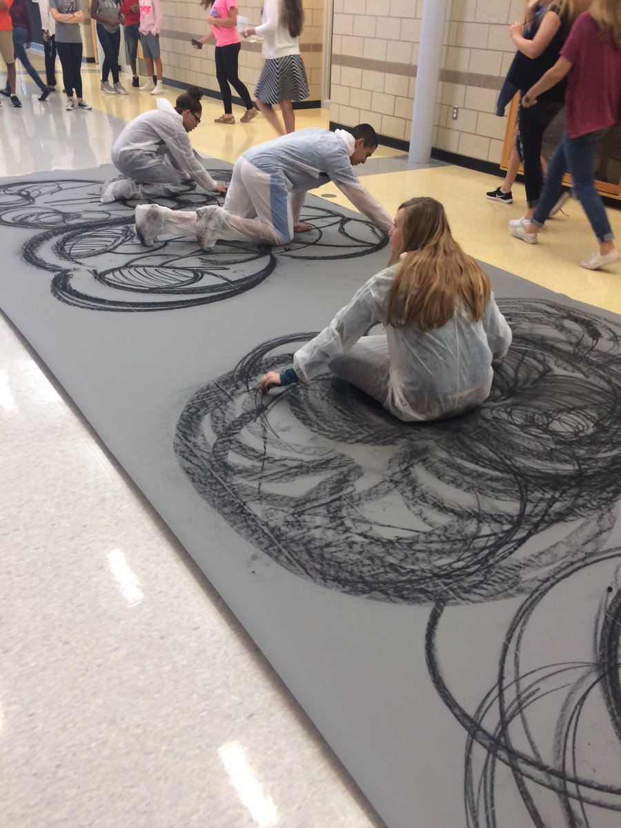 900x1200 Mvhs Art On Twitter Kinetic Drawing - Kinetic Drawing