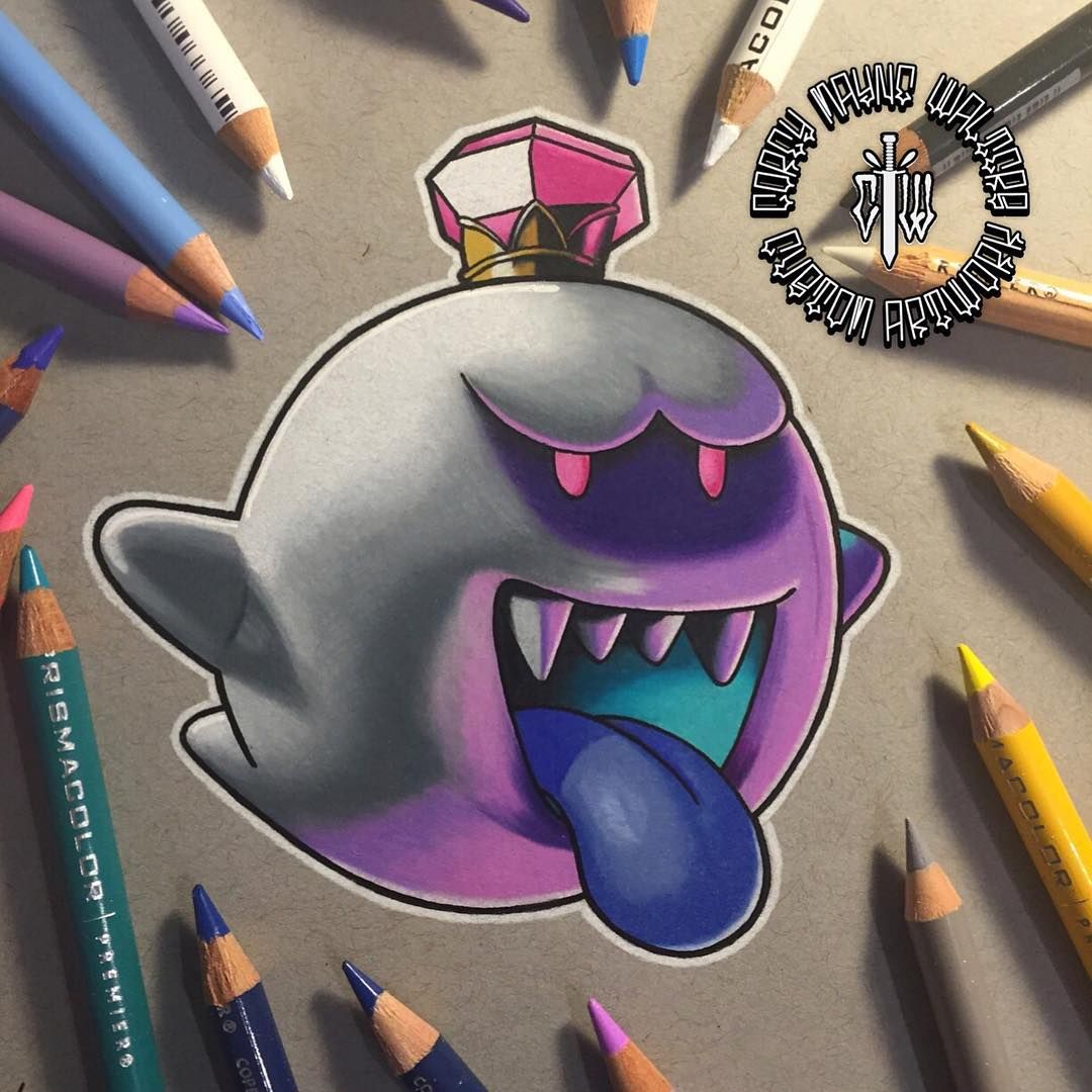 1080x1080 King Boo - King Boo Drawing