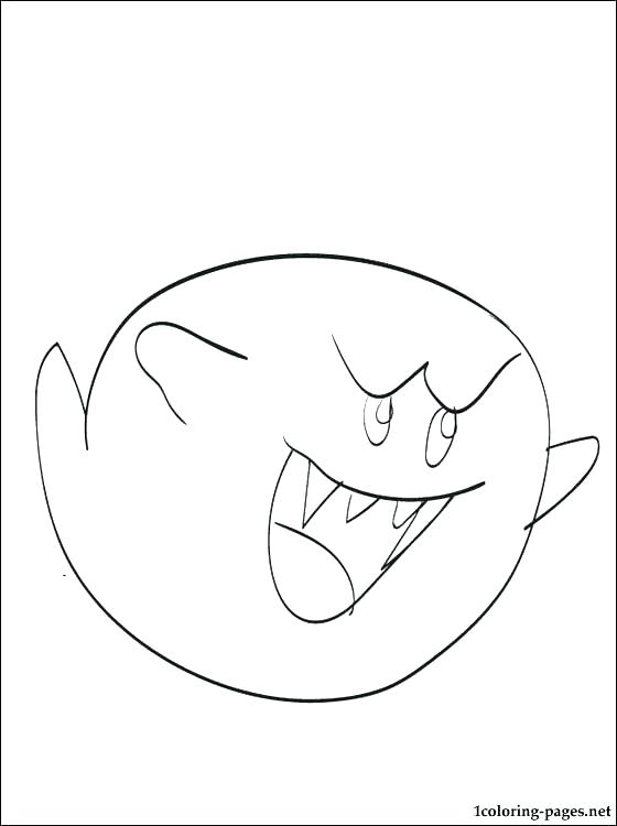 560x750 King Boo Coloring Pages - King Boo Drawing
