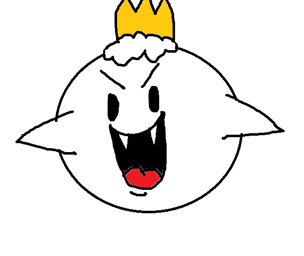 613x515 King Boo - King Boo Drawing