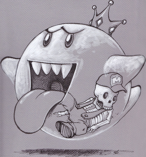 500x537 What About King Boo - King Boo Drawing