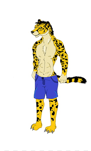 310x513 Page King Cheetah Png Cliparts For Free Download Uihere - King Cheetah Drawing