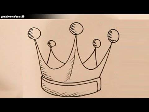 480x360 How To Draw A King Crown - King Crown Drawing