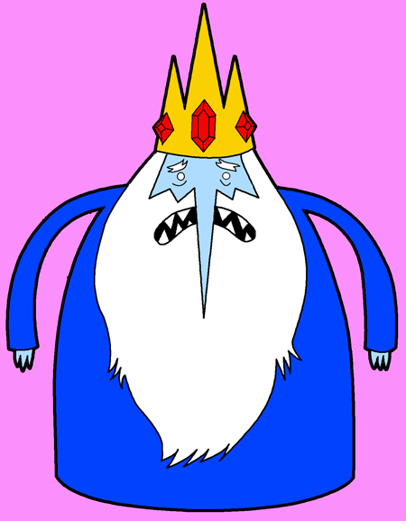 450x577 How To Draw The Ice King From Adventure Time With Easy Step - King Crown Drawing Easy