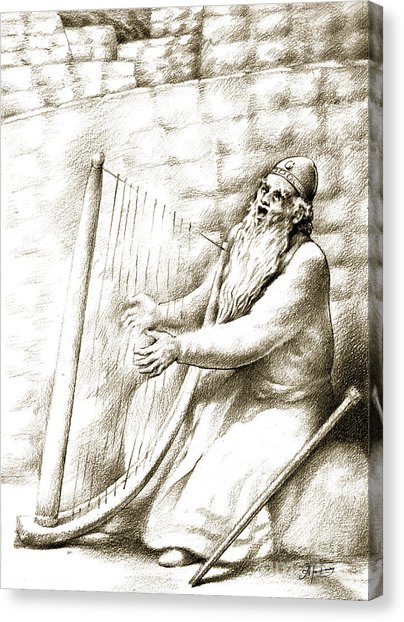 404x622 King David Drawing - King David Drawing