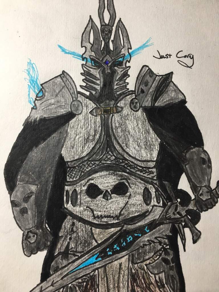 768x1024 Lich King Drawing Wow Amino - King Drawing