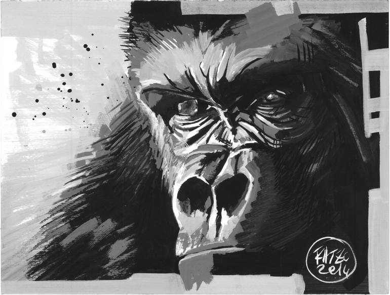 770x583 King Kong Drawing - King Kong Drawing
