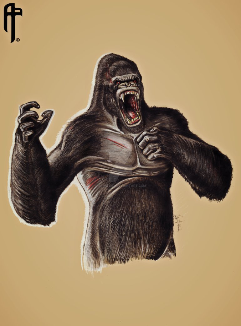 King Kong Drawing at Explore collection of King