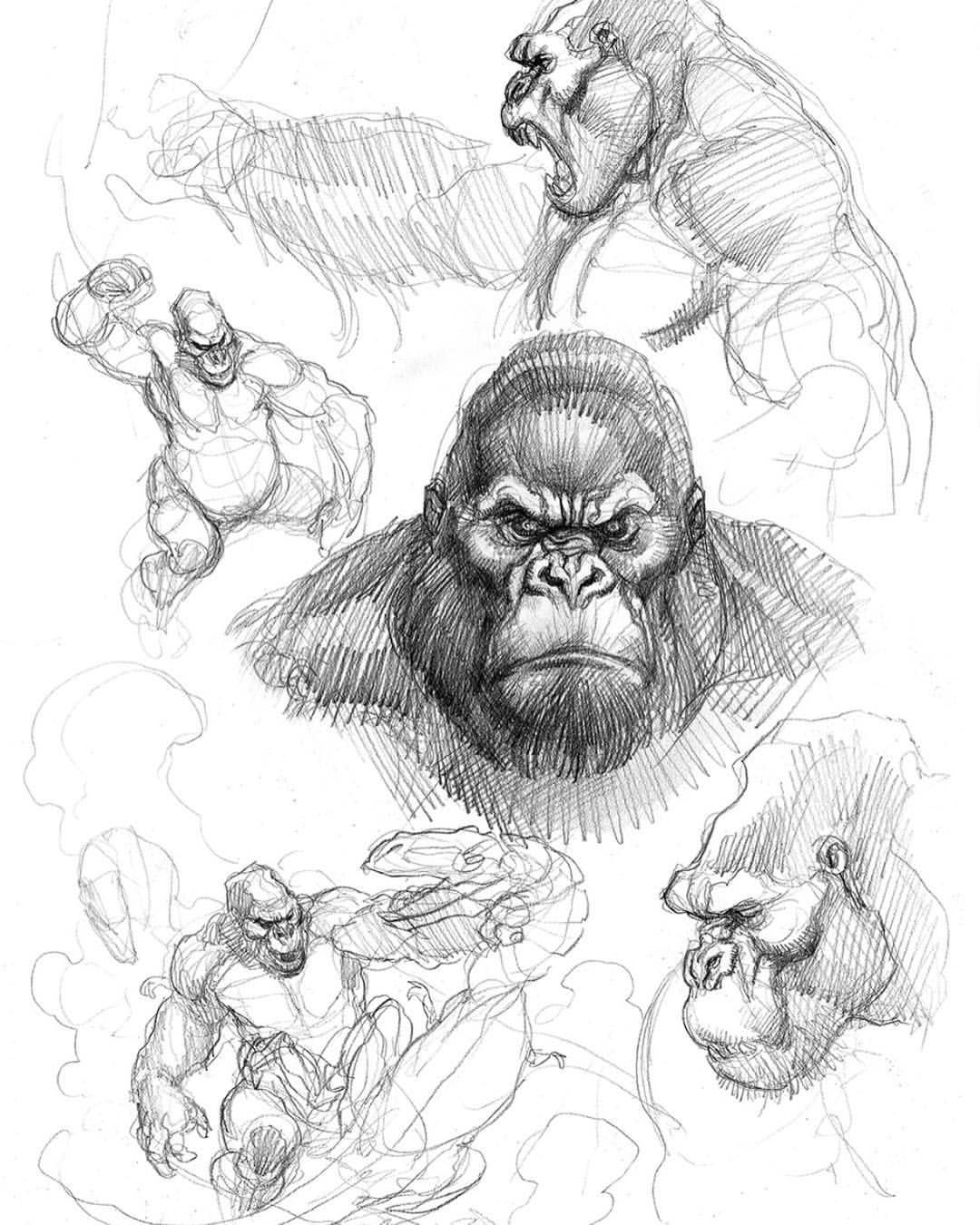 King Kong Drawing at Explore collection of King