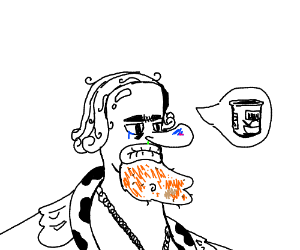 300x250 King Neptune From Spongebob Really Let Go Drawing - King Neptune Drawing