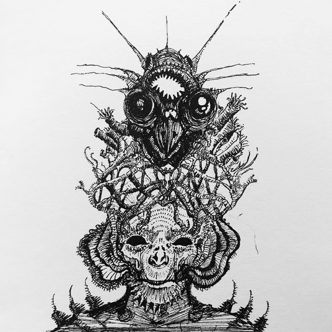 1080x1080 Vishnu Prasad King Neptune - King Neptune Drawing