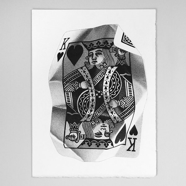 600x600 King Of Hearts Wip Jsanmateoart - King Of Hearts Drawing