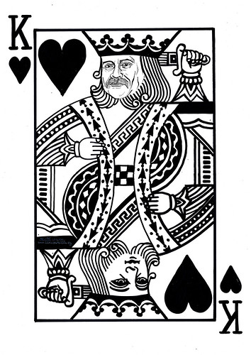 King Of Hearts Drawing at PaintingValley.com | Explore collection of ...