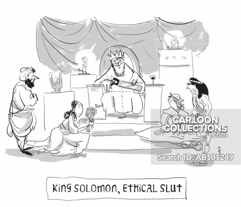 800x687 king solomon cartoons and comics - King Solomon Drawing