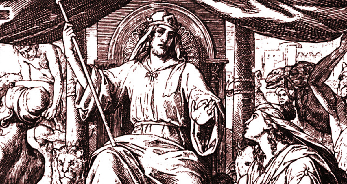 1200x638 the story of king solomon centerforfaithandenterprise - King Solomon Drawing