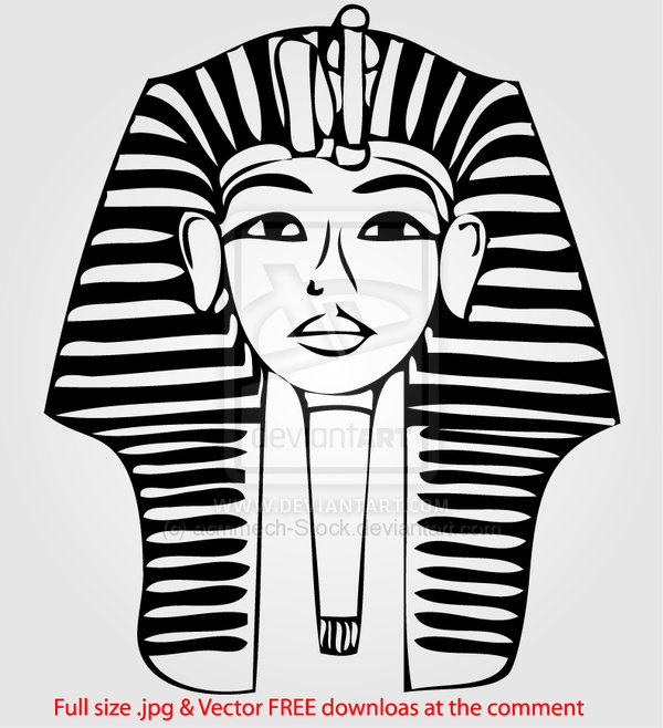 600x658 King Tut Png Images In Collection - King Tut Drawing