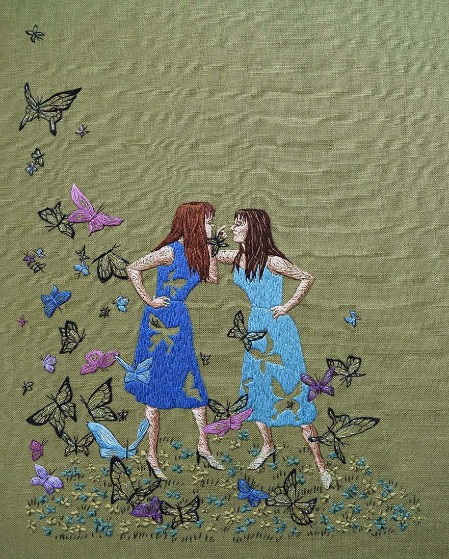 881x1097 michelle kingdom drawing with thread - Kingdom Drawing