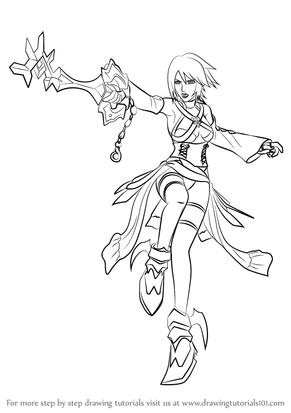 596x844 learn how to draw aqua from kingdom hearts - Kingdom Hearts Drawing