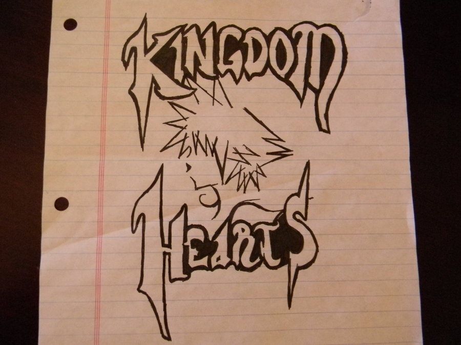 900x675 awesome drawings of hearts kingdom hearts drawing - Kingdom Hearts Drawing