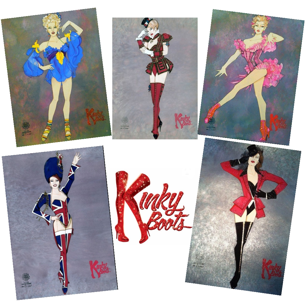 1050x1045 rhonda's escape kinky boots - Kinky Drawings