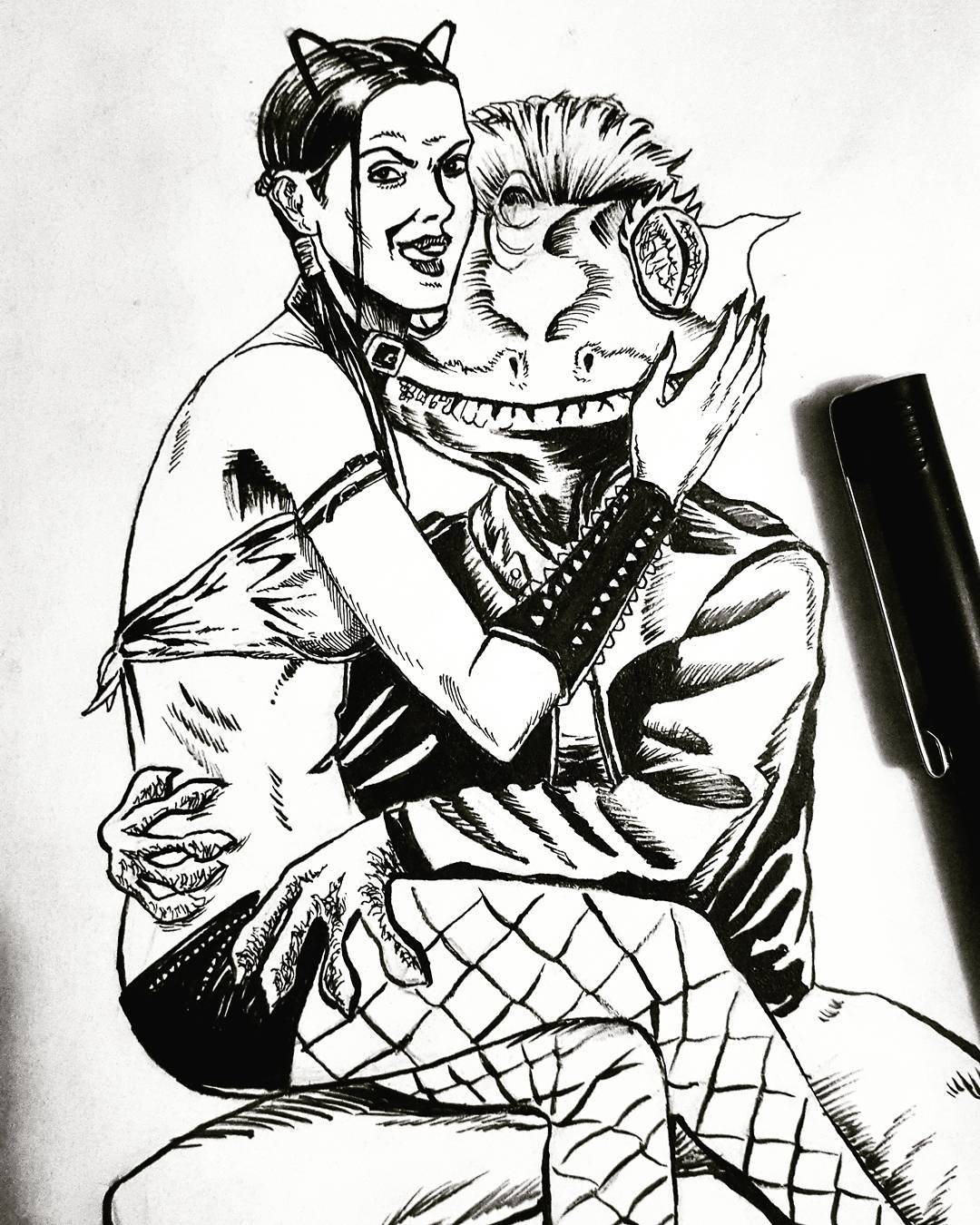 1080x1350 Weird Folks - Kinky Drawings