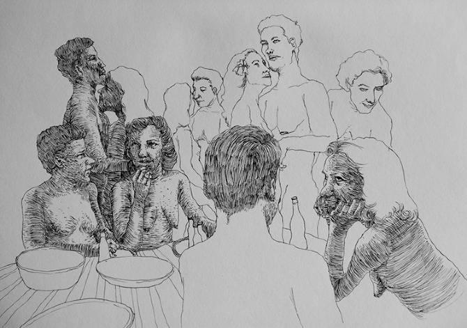 670x471 Drawings - Kinky Drawings