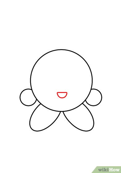 392x560 how to draw kirby steps - Kirby Drawing