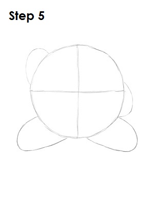 300x388 how to draw kirby - Kirby Drawing
