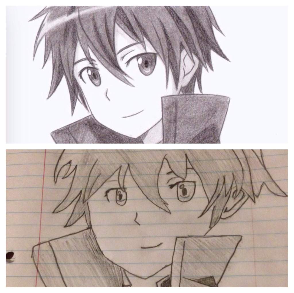 1024x1023 Kirito Drawing S A O Anime Amino - Kirito Drawing