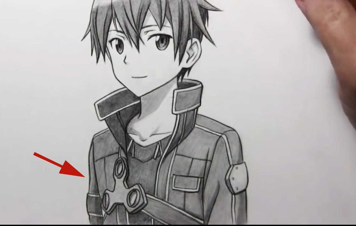 1199x764 mark crilley on twitter i did this how to draw kirito video - Kirito Drawing