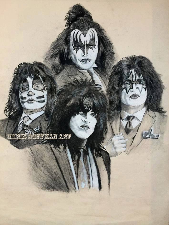 709x944 kiss online letters to kiss fan letters to kiss from all - Kiss Band Drawing